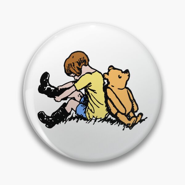 Item preview, Christopher Robin and Winnie The Pooh  designed and sold by RebelPlanet9.