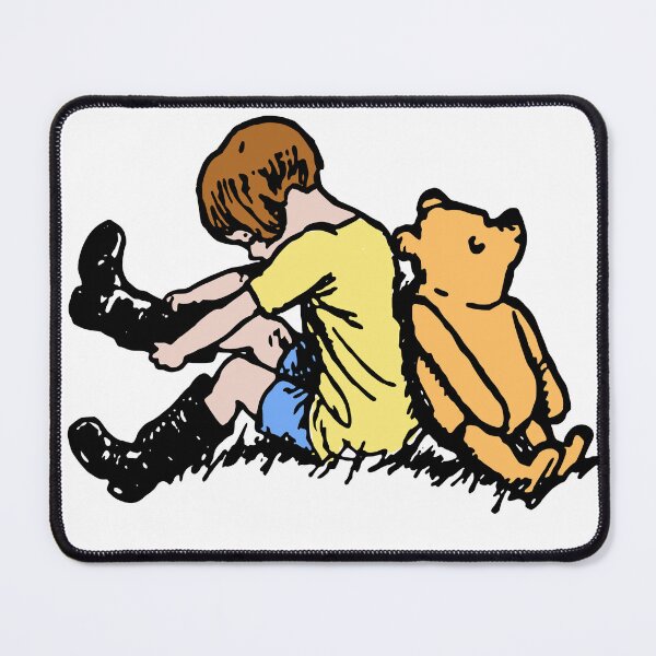 Item preview, Christopher Robin and Winnie The Pooh  designed and sold by RebelPlanet9.