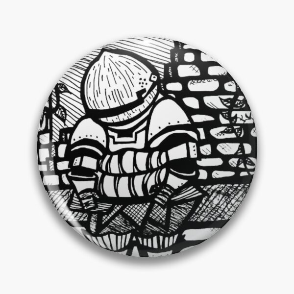 Item preview, Soulsborne Greyscale Siegmeyer Of Catarina designed and sold by KayTurtless.