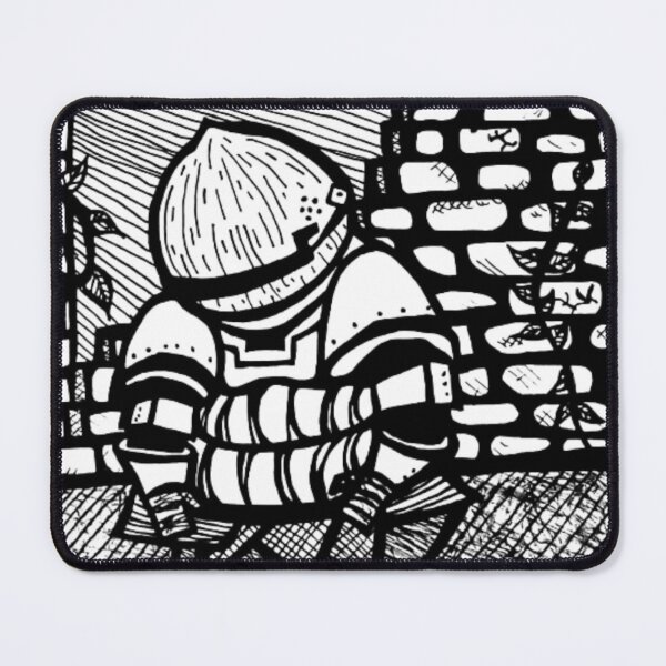 Item preview, Soulsborne Greyscale Siegmeyer Of Catarina designed and sold by KayTurtless.