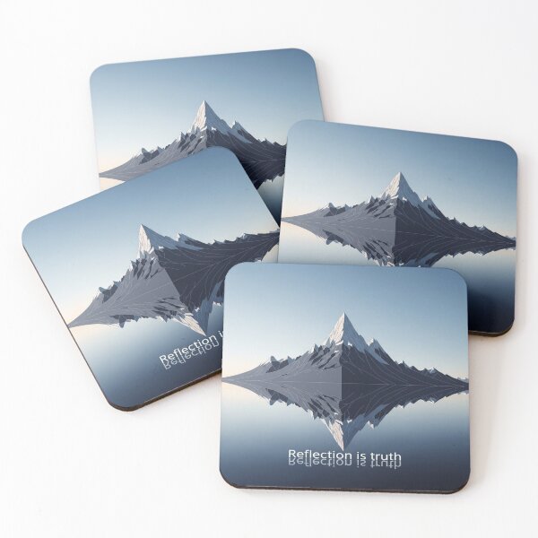 Item preview, Reflection Is Truth – Mountain Mirror Design designed and sold by Cristhian Almanza.