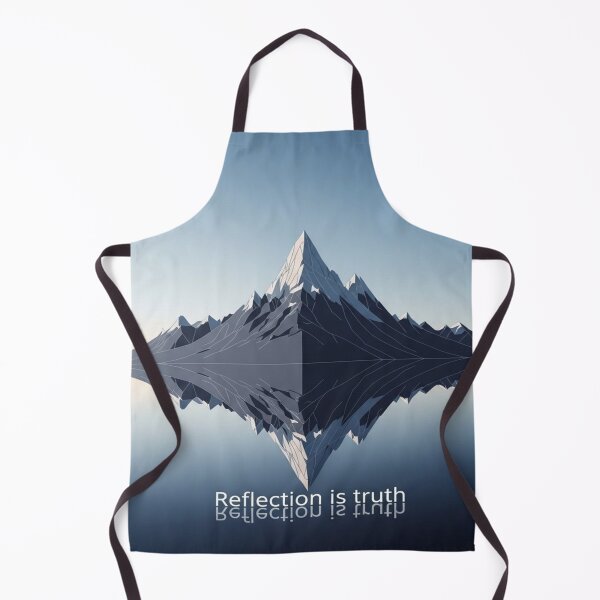 Item preview, Reflection Is Truth – Mountain Mirror Design designed and sold by Cristhian Almanza.