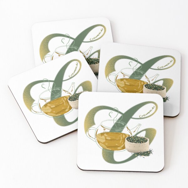 Item preview, G | Genmaicha designed and sold by LiquidCats.