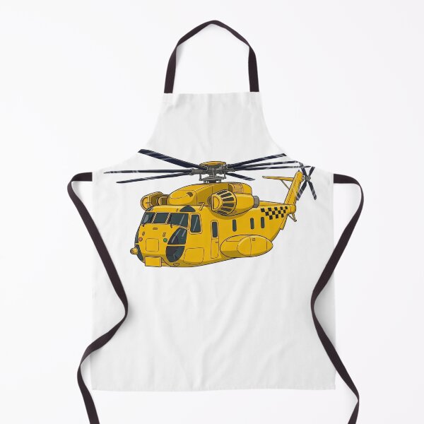 Item preview, Yellow Stylish CH53 K Art Illustration designed and sold by Combat Skies.