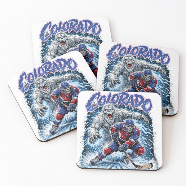 Item preview, Colorado Avalanche designed and sold by Skeleton Hockey Department .