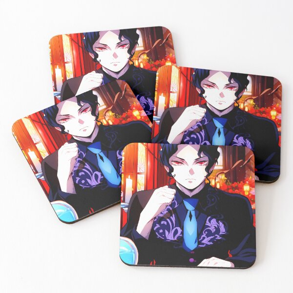 Item preview, Muzan Kibutsuji Demon Slayer Crimson Lounge Stare designed and sold by riadjamai.