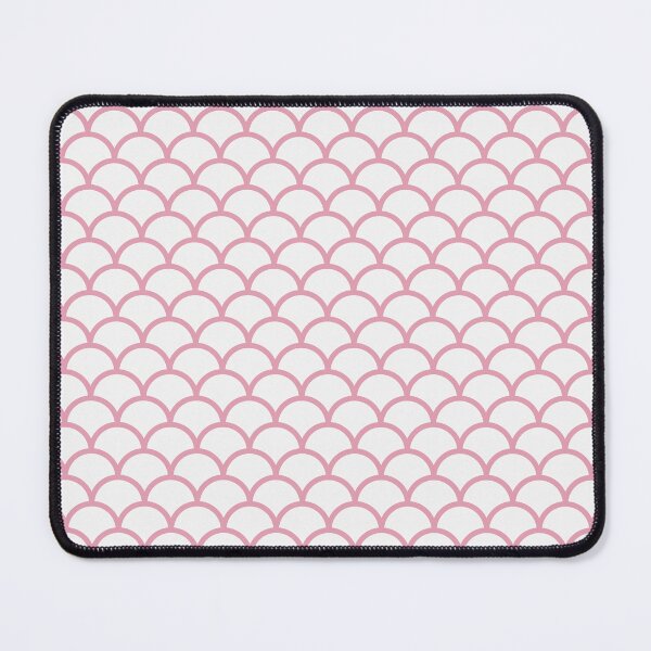 Item preview, White And Rose Scales Pattern designed and sold by pattern-archive.