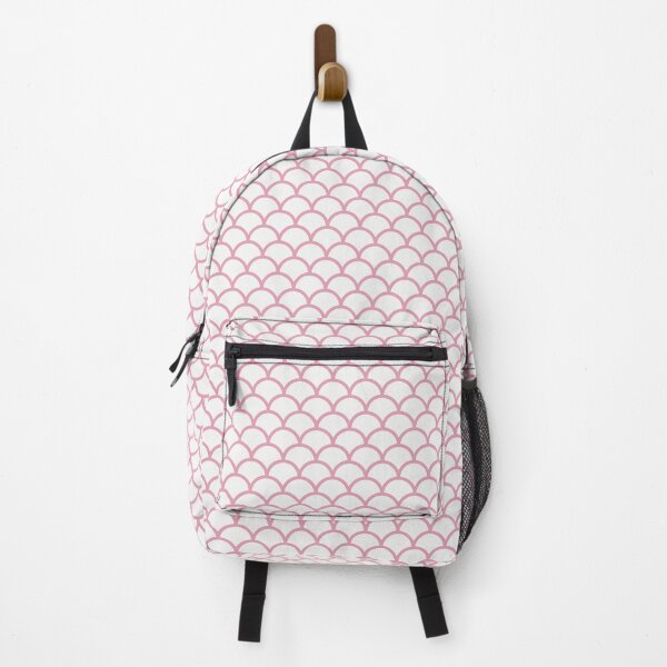 Item preview, White And Rose Scales Pattern designed and sold by pattern-archive.
