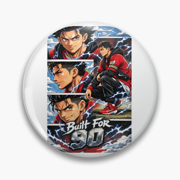 Item preview, Built for 90 – Anime Streetwear Football Art designed and sold by BuiltFor90.