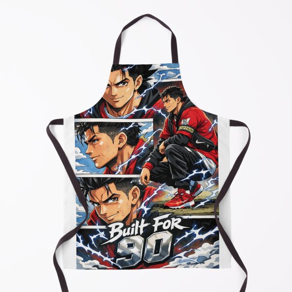 Item preview, Built for 90 – Anime Streetwear Football Art designed and sold by BuiltFor90.