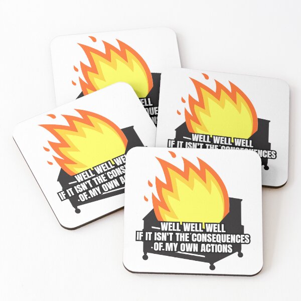 Item preview, Well well well if it isn't the consequences of my own actions designed and sold by Dondonmart.