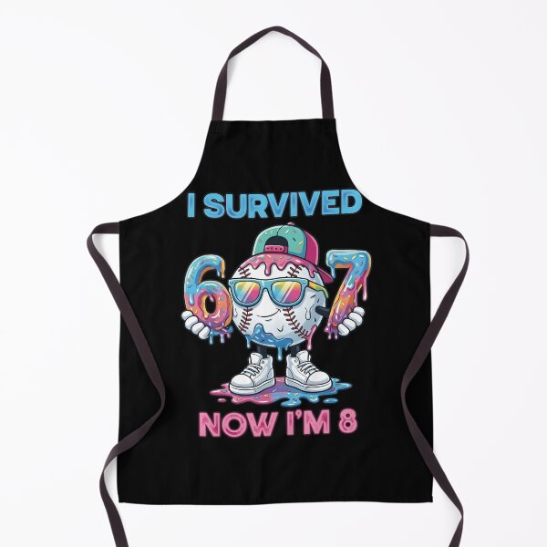 Item preview, I Survived 6 and 7 Now I'm 8 Baseball Donut 8th Birthday Gift designed and sold by haitrieuic96.
