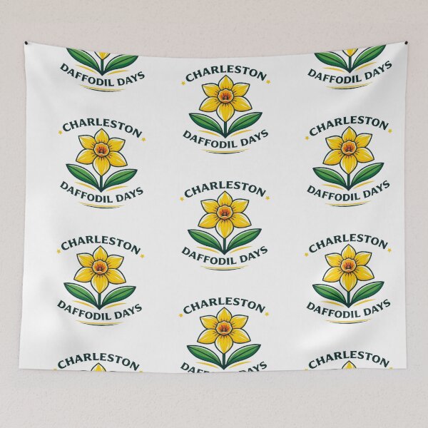 Item preview, Charleston Daffodil Days Minimalist Spring Art designed and sold by Combat Skies.
