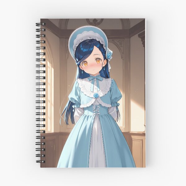 Item preview, Myne Ascendance of a Bookworm Elegant Blue Hall Portrait designed and sold by riadjamai.