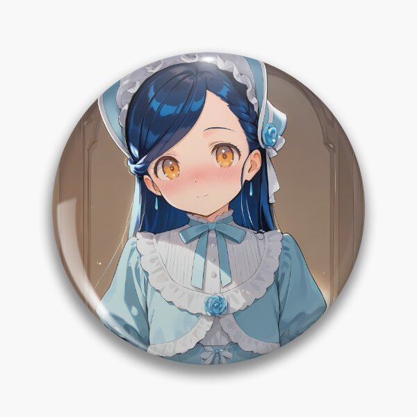 Item preview, Myne Ascendance of a Bookworm Elegant Blue Hall Portrait designed and sold by riadjamai.