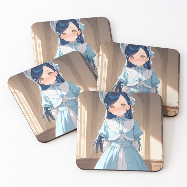 Item preview, Myne Ascendance of a Bookworm Elegant Blue Hall Portrait designed and sold by riadjamai.