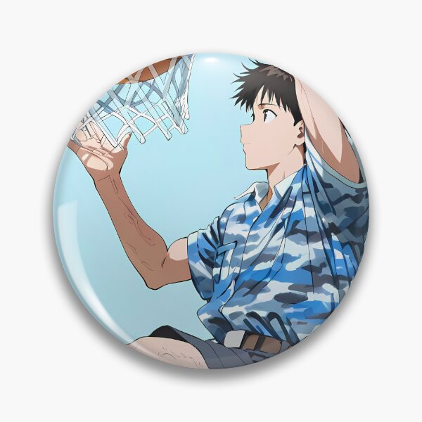 Item preview, Shinji Ikari Neon Genesis Evangelion Court Jump designed and sold by riadjamai.