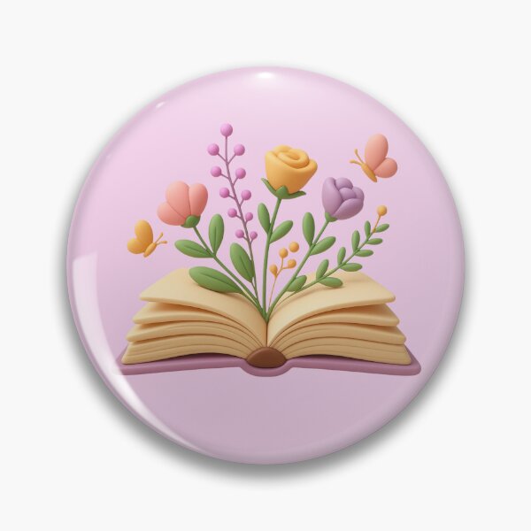 Item preview, Flowers Growing from Book designed and sold by Spring Things.