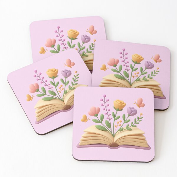 Item preview, Flowers Growing from Book designed and sold by Spring Things.