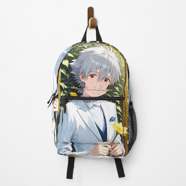Item preview, Kaworu Nagisa Neon Genesis Evangelion Anime Gentle Nature Harmony designed and sold by riadjamai.
