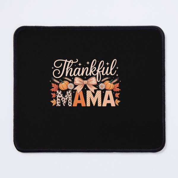 Item preview, Thankful Mama Coquette Bows Mom Fall Thanksgiving designed and sold by EllenJast.