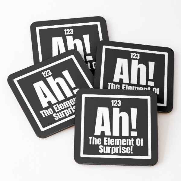 Item preview, Ah! The Element Of Surprise! designed and sold by Dondonmart.