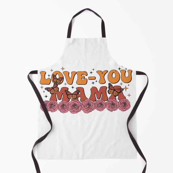 Item preview, Love You Mama Retro Roses & Butterfly Mother Design designed and sold by BeatyinChaos.