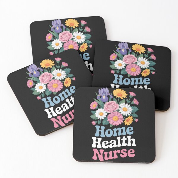 Item preview, Groovy Home Health Nurse Flowers Home Health Nursing designed and sold by TrinaEspinoza.