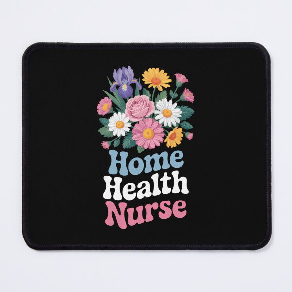 Item preview, Groovy Home Health Nurse Flowers Home Health Nursing designed and sold by TrinaEspinoza.