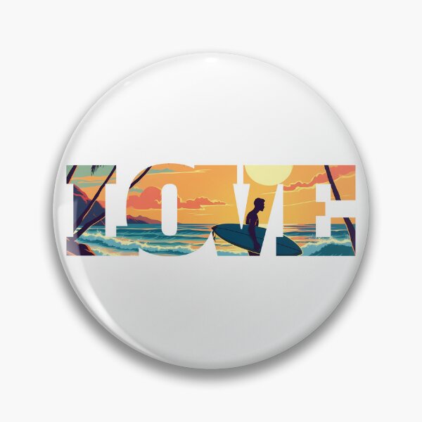 Item preview, Love Surfer – Coastal Vibes & Endless Wave Energy designed and sold by CoSurfShoppe.