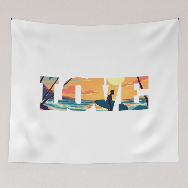 Item preview, Love Surfer – Coastal Vibes & Endless Wave Energy designed and sold by CoSurfShoppe.