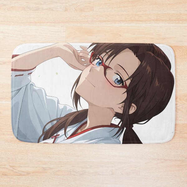 Item preview, Makinami Mari Illustrious Neon Genesis Evangelion Miko Shrine Japan Anime Girl Waifu Anime designed and sold by riadjamai.