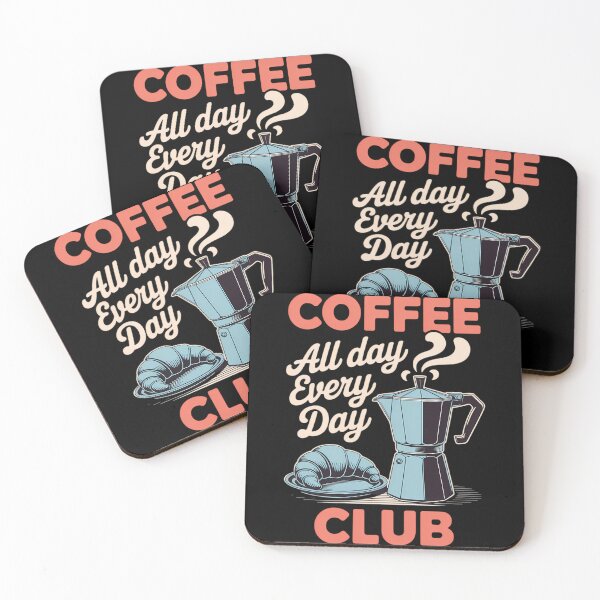 Item preview, Coffee Club Coffee Graphic For Coffee Lover designed and sold by TrinaEspinoza.