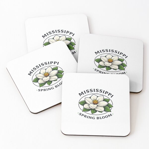Item preview, Mississippi Magnolia Festival Souvenir Floral Design designed and sold by Combat Skies.