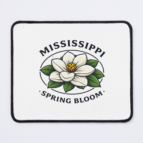 Item preview, Mississippi Magnolia Festival Souvenir Floral Design designed and sold by Combat Skies.