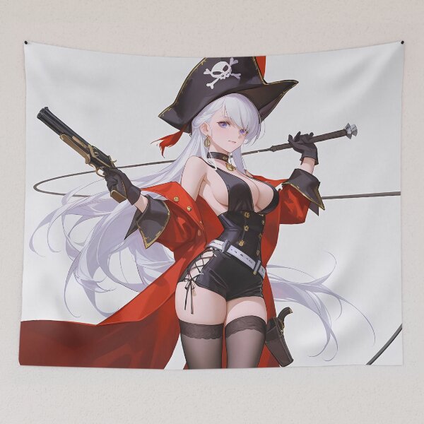 Item preview, Belfast Azur Lane Pirate Confident Action Pose designed and sold by riadjamai.