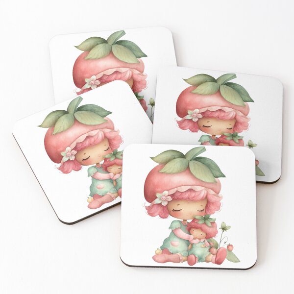 Item preview, Sweet Strawberry Motherhood Watercolor Whimsical Art designed and sold by BigStar-Cart.