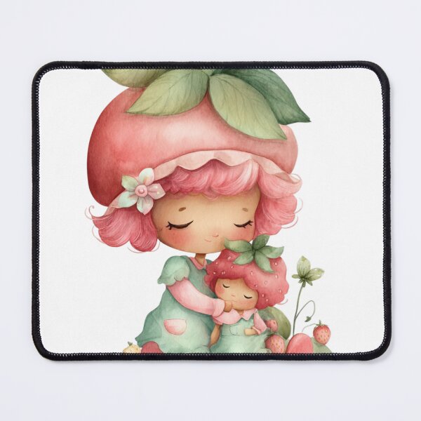 Item preview, Sweet Strawberry Motherhood Watercolor Whimsical Art designed and sold by BigStar-Cart.