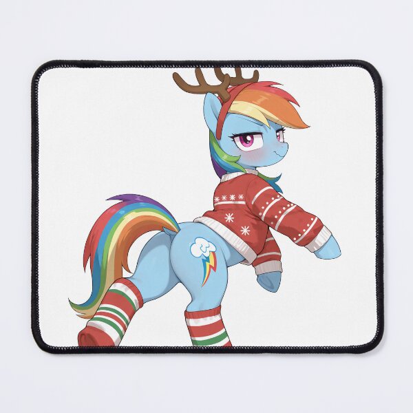 Item preview, Christmas Sweater Pony - Rainbow Dash designed and sold by CeluniaMoon's Art - Cute Furry, Anime, and More! .