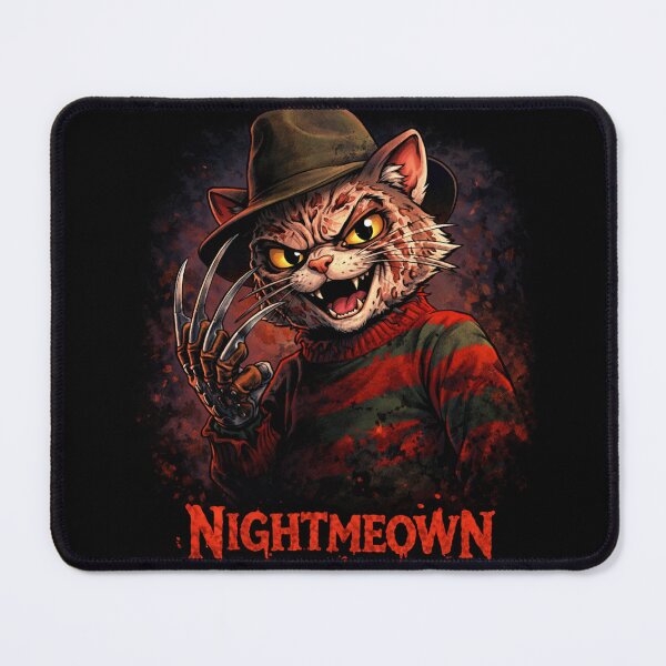 Item preview, Nightmeown Horror Cat Slasher Funny Dark Design designed and sold by VibeFactoryOfc.