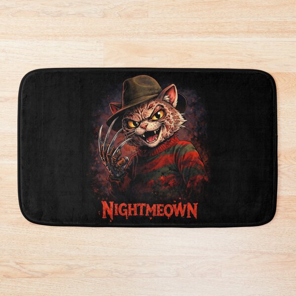 Item preview, Nightmeown Horror Cat Slasher Funny Dark Design designed and sold by VibeFactoryOfc.