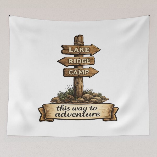 Item preview, Rustic Trail Sign designed and sold by jgvisualarts.