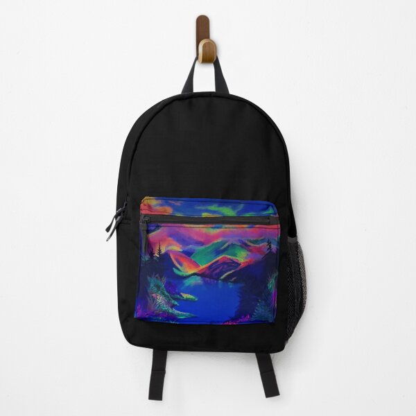 Item preview, Neon Landscape Painting Under UV Light designed and sold by Crystal Furciniti.