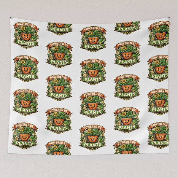 Item preview, Powered By Plants designed and sold by Throwing-Corn.