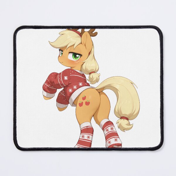 Item preview, Christmas Sweater Pony - Applejack designed and sold by CeluniaMoon's Art - Cute Furry, Anime, and More! .