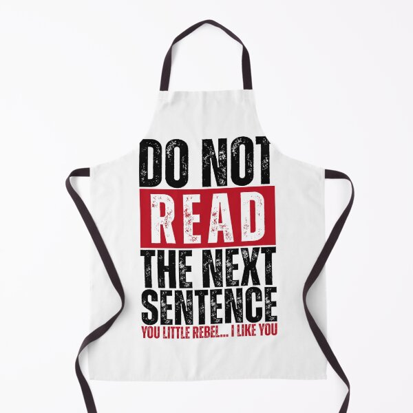 Item preview, Do Not Read the Next Sentence designed and sold by Dondonmart.