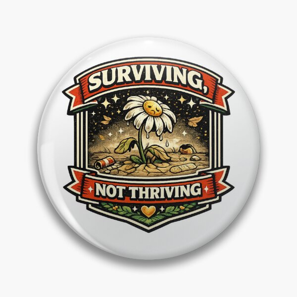 Item preview, Surviving, Not Thriving designed and sold by Throwing-Corn.
