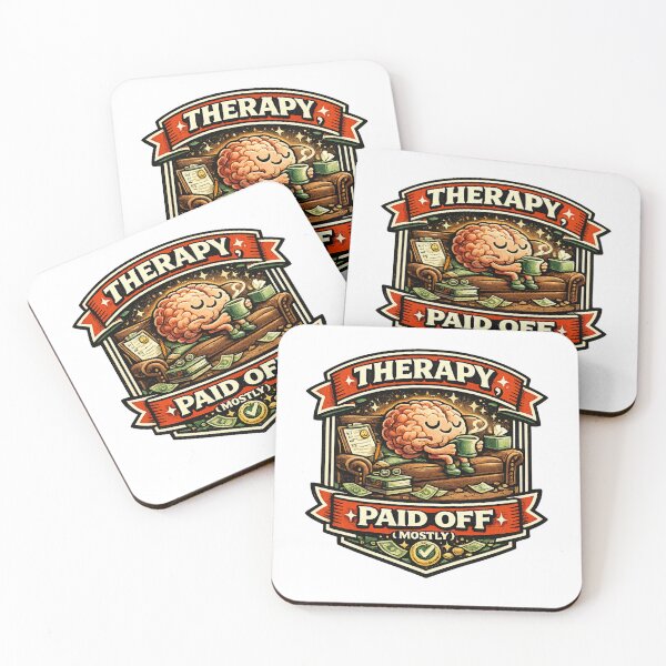 Item preview, Therapy Paid Off (Mostly) designed and sold by Throwing-Corn.