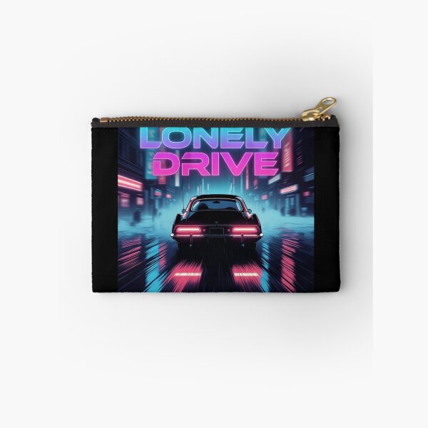 Item preview, Lonely Drive – Neon Night Vintage Car Tee designed and sold by Epic.
