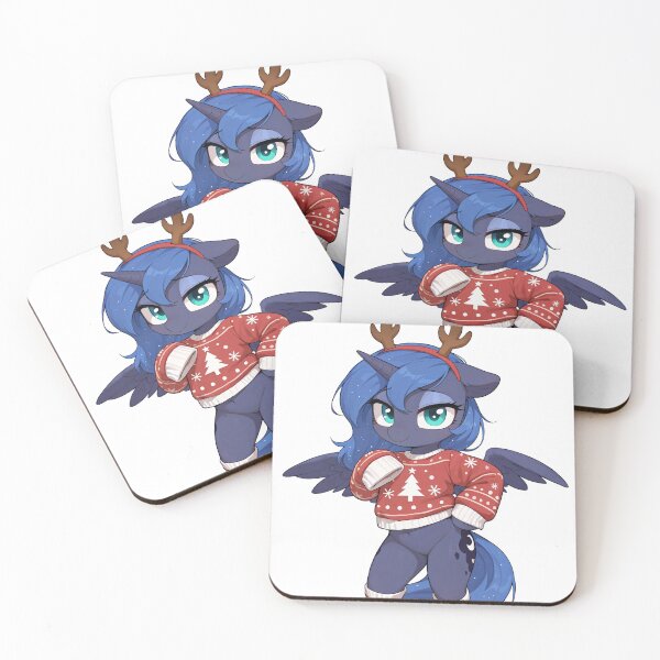 Item preview, Christmas Sweater Pony - Princess Luna designed and sold by CeluniaMoon's Art - Cute Furry, Anime, and More! .